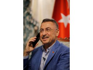 Cumhurbaşkanı Yardımcısı Oktay, KKTC Cumhurbaşkanı seçilen Ersin Tatar ile telefonda görüştü