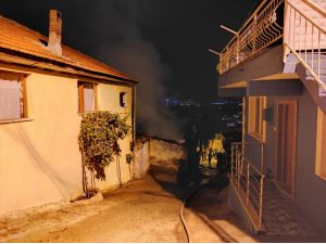 Manisa'da tüp patlaması sonucu çıkan yangında 1 kişi yaralandı