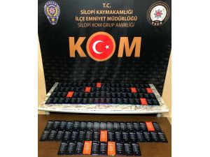 Şırnak'ta kaçakçılık ve uyuşturucu operasyonlarında 21 gözaltı