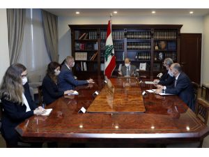 Lübnan Cumhurbaşkanı: "İsrail'le müzakerelerin egemenlik haklarımızı koruyacak anlaşmayla sonuçlanmasını umuyoruz"