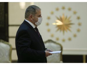 Cumhurbaşkanı Erdoğan'ın kabulü