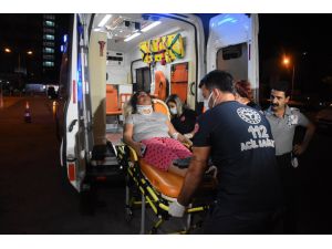 Adana'da eşi tarafından darbedilen kadın hastaneye kaldırıldı