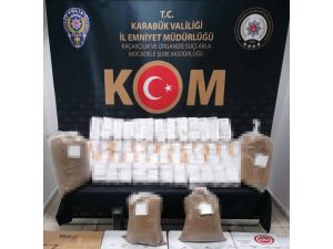 Karabük'te sahte içki ve kaçak tütün operasyonu: 4 gözaltı
