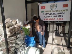 İHH'dan Karadağ’daki huzurevine insani yardım