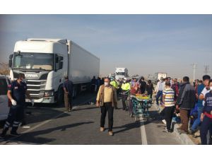 Konya'da trafik kazası: 1 ölü, 7 yaralı