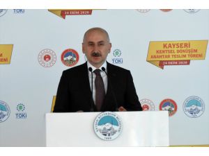 Kayseri Kentsel Dönüşüm Anahtar Teslim Töreni