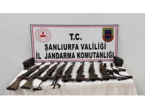 Şanlıurfa'da 8 uzun namlulu silah ele geçirildi