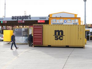 Tekirdağ'da üretilen yük konteynerleri afetlerde "yaşam konteyneri"ne dönüştürülebilecek