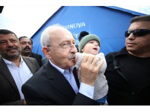 CHP Genel Başkanı Kılıçdaroğlu, depremden etkilenen Malatya'da ziyaretlerde bulundu
