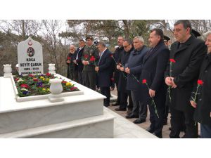 Çanakkale kahramanı Seyit Onbaşı, Balıkesir'de mezarı başında anıldı