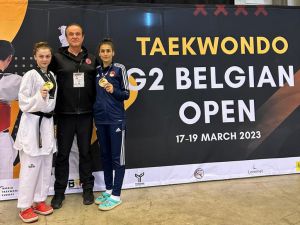 Milli tekvandocular, Belçika Açık Turnuvası'nda 4 madalya kazandı