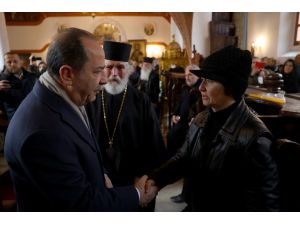 Edirne'de Bulgar Ortodoks Kilisesi rahibi Aleksandır Çıkırık son yolculuğuna uğurlandı