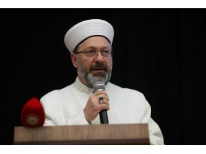Diyanet İşleri Başkanı Erbaş, "Aile Ahlakı" seminerinde konuştu: