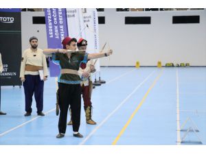 Geleneksel Türk Okçuluk Salon Türkiye Şampiyonası Samsun'da sona erdi
