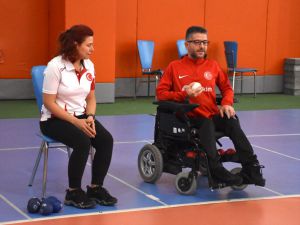 Kas hastası sporcu, Boccia Milli Takımı'nın başarısı için ter döküyor