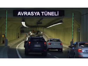 Avrasya Tüneli'nden günlük araç geçişinde yılın en yüksek rakamına ulaşıldı