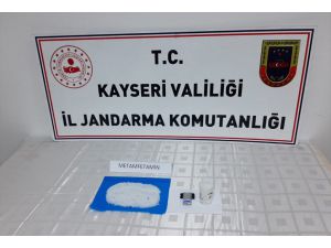 Kayseri'de uyuşturucu ticareti iddiasıyla 1 şüpheli yakalandı