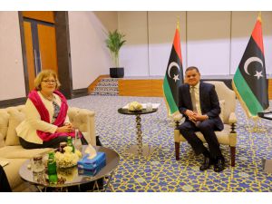 Libya Başbakanı Dibeybe, ABD'li heyetle "seçimleri" görüştü