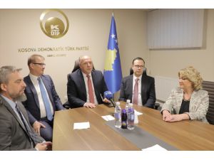 Dışişleri Bakanlığı Balkanlar Genel Müdürü Saygılı, Kosova Demokratik Türk Partisini ziyaret etti