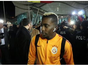 Galatasaray kafilesi, Hatay'a geldi