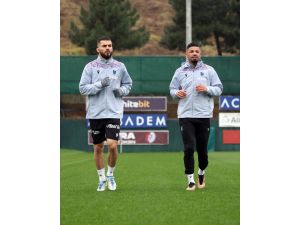 Trabzonspor'da Kayserispor maçının hazırlıkları devam ediyor