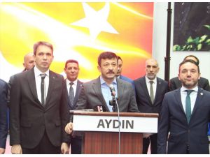 AK Parti'li Dağ, Aydın'da partisinin temayül yoklamasında konuştu: