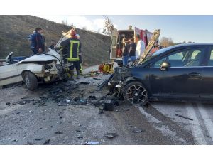 Kütahya'da trafik kazasında 1 kişi öldü, 3 kişi yaralandı