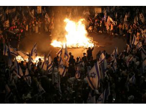 GÜNCELLEME - İsrail’deki “yargı reformu” krizi yüz binlerce İsrailliyi sokaklara döktü