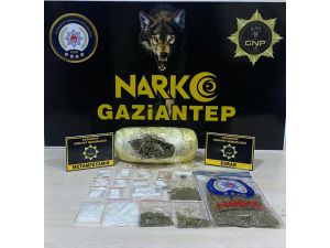 Gaziantep'te uyuşturucu operasyonunda 15 zanlı yakalandı