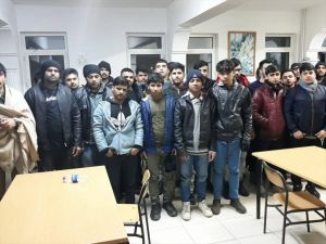 Tekirdağ'da 36 düzensiz göçmen yakalandı