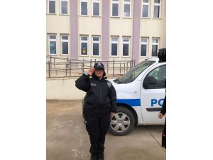 Tokat'ta down sendromlu genç kızın polis olma hayali gerçekleştirildi