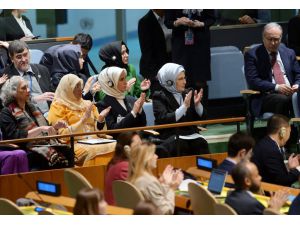Guterres ve Emine Erdoğan, BM Genel Kurulundaki Sıfır Atık Özel Oturumu’nda konuştu