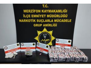 Amasya'da uyuşturucu operasyonunda bir kişi tutuklandı
