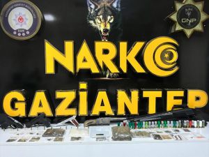 Gaziantep'te uyuşturucu operasyonunda 23 zanlı yakalandı