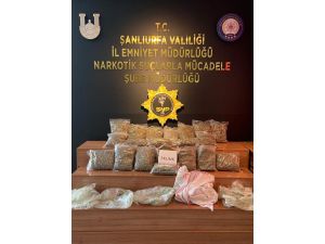 Şanlıurfa'da 15 kilo 800 gram sentetik uyuşturucu ele geçirildi, 1 zanlı yakalandı