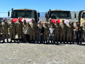 KKTC Güvenlik Kuvvetleri Komutanlığının Türkiye'deki depremzedelere yardımları sürüyor