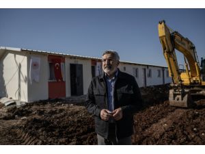 Kırıkhan'da depremzedelerin bayramı geçici konutlarda karşılaması için çalışmalar sürüyor
