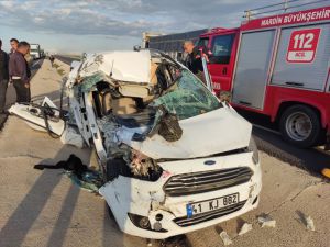 Mardin'de trafik kazasında 1 kişi öldü, 3 kişi yaralandı