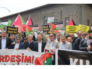 Diyarbakır, Mardin ve Şırnak'ta İsrail'in Mescid-i Aksa yönelik saldırısı kınandı