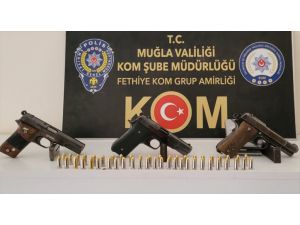 Muğla'da ruhsatsız silah ticareti operasyonunda 2 şüpheli gözaltına alındı