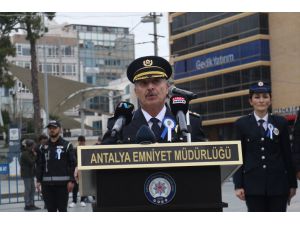 Antalya ve çevre illerde Türk Polis Teşkilatının 178. kuruluş yıl dönümü kutlandı