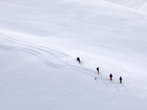 Kaçkar Dağları'nda heliski yoğunluğu yüzleri güldürdü