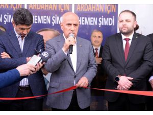Tarım ve Orman Bakanı Vahit Kirişci, Ardahan'da konuştu: