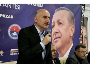 Ulaştırma ve Altyapı Bakanı Adil Karaismailoğlu, Trabzon'da konuştu: