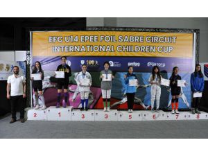 Eskrimde Uluslararası Çocuk Kupası, Antalya'da devam ediyor