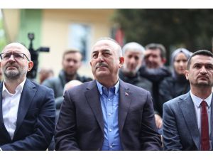 Dışişleri Bakanı Çavuşoğlu, Burdur'da seçim koordinasyon merkezi açılışında konuştu: