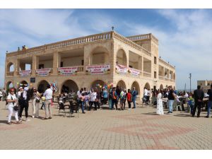 Mardin'de Ezidiler "Kırmızı Çarşamba Bayramı"nı kutladı