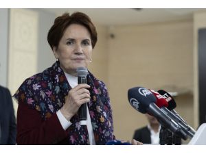 İYİ Parti Genel Başkanı Akşener, Beypazarı'nda partililerle iftarda buluştu