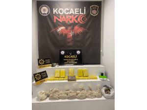 Kocaeli'de 30 kilo 590 gram eroin ele geçirildi