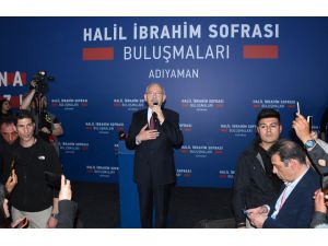 Cumhurbaşkanı adayı Kılıçdaroğlu, Adıyaman'da konuştu: